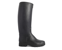 Bottes Saint-Hubert Homme Le Chameau cuir noir