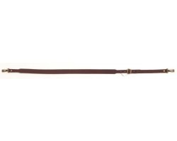 Bretelle pour fusil cuir cousu mousquetons 
