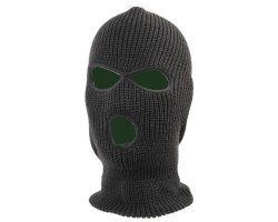 Cagoule 3 trous kaki