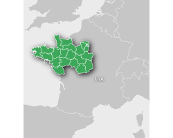 Carte Garmin TOPO FRANCE V6 PRO - NORD-OUEST
