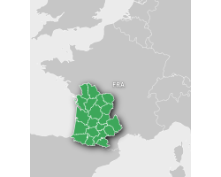 Carte Garmin TOPO FRANCE V6 PRO - SUD-OUEST