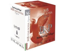 Cartouches MB STAR ROSSA pigeon 36 gr 12/70 B&P