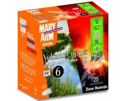 Cartouche Volcano COPPER 32 gr cal 12 Mary Arm