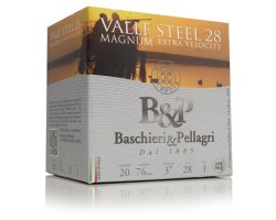 Cartouches Valle Stell 28 Magnum cal 20 B&P