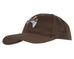 Casquette marron bécasse 