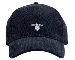 Casquette velours Preston bleue BARBOUR