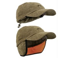 Casquette avec cache oreilles Argali Olive Blaser