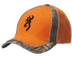Casquette Browning Orange Polson Meshback Orange