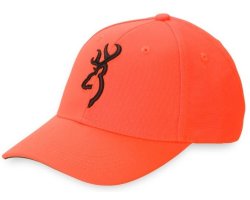 Casquette orange fluo Safety 3D