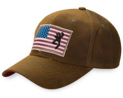 Casquette liberty wax marron browning marron