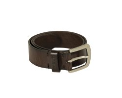 Ceinture en cuir marron foncé Deerhunter