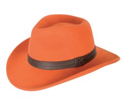 Chapeau déperlant Woolchap Orange Verney Carron