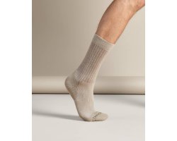 Chaussettes hommes Country Cross beiges LE CHAMEAU