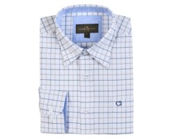 Chemise à manches longues Actéon bleu Club Interchasse