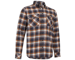Chemise Charles marron DEERHUNTER