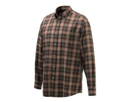 Chemise à manche longue marron BERETTA