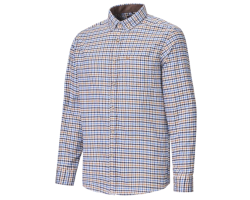 Chemise homme petits carreaux Montbel marron VERNEY CARRON la ligne