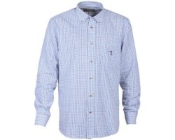 Chemise à manches longues bleu Percussion