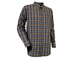 Chemise chasse à carreaux Cariboo marron LMA