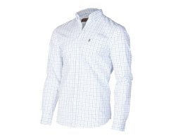 Chemise à manches longues Olivier bleue BROWNING