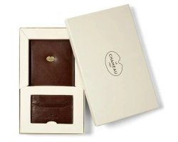 Coffret cadeaux Porte-cartes et Porte permis de chasse
