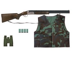 Coffret fusil et accessoires de chasse Hunter pour enfant