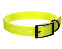 Collier TPU jaune fluo 1