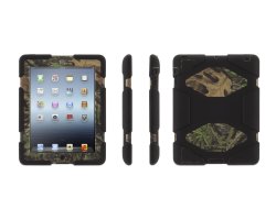 Coque iPad 2/3/4 Griffin Survivor noire / camo Mossy Oak