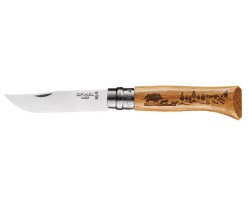 Couteau Opinel Animalia Sanglier N°8