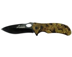 Couteau de chasse pliant Kamo forest kaki VERNEY CARRON