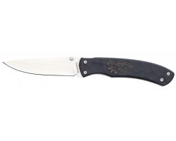 Couteau Primal lame moyenne pliante noir Browning 