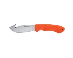 Couteau à dépecer manche gomme orange Stepland