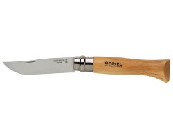 Couteau Opinel N°8 Hêtre Acier Inoxydable