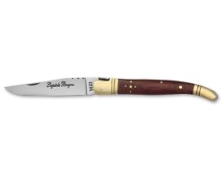 Couteau pliant Bois rouge 12 cm Laguiole Bougna