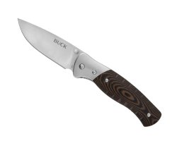 Couteau Selkirk manche 13 cm avec étui rigide, allume feu et sifflet BUCK