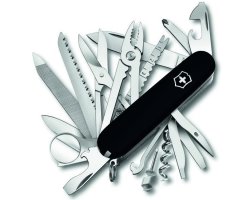 Couteau Victorinox Swisschamp Noir