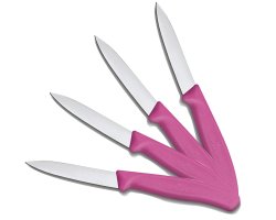 Pack 4 couteaux de table rose VICTORINOX 