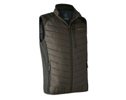 Gilet de chasse kaki Moor avec tricot DEERHUNTER