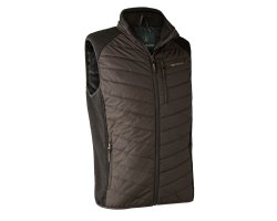Gilet de chasse marron Moor avec tricot DEERHUNTER