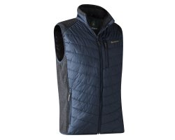 Gilet de chasse bleu Moor avec tricot DEERHUNTER