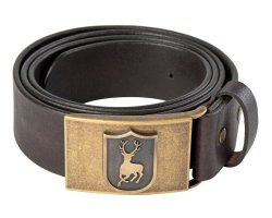 Ceinture en cuir marron foncé 115 cm Deerhunter 