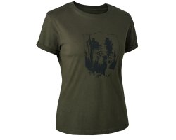 Tee-shirt femme avec blason DEERHUNTER