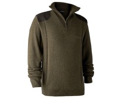 Pull à col avec fermeture à glissière Sheffield cyprès DEERHUNTER