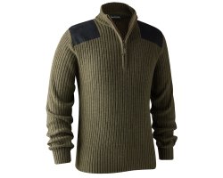 Pull à col zippé rogaland DEERHUNTER