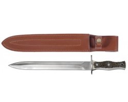 Dague manche imitation corne Percussion