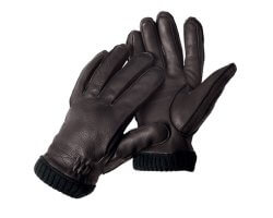 Gants de chasse en cuir Gwenn Club Interchasse