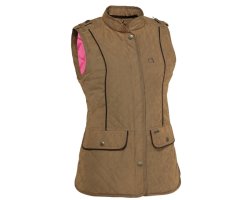 Gilet de chasse femme sans manches Tabac Jamie Club Interchasse