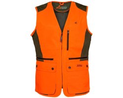 Gilet de chasse ATTILA kaki orange VERNEY CARRON