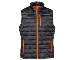 Gilet matelassé Camo Trek Gris PERCUSSION