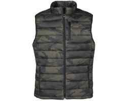 Gilet matelassé Camo Trek kaki PERCUSSION